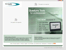 Tablet Screenshot of fr.quaduro.com